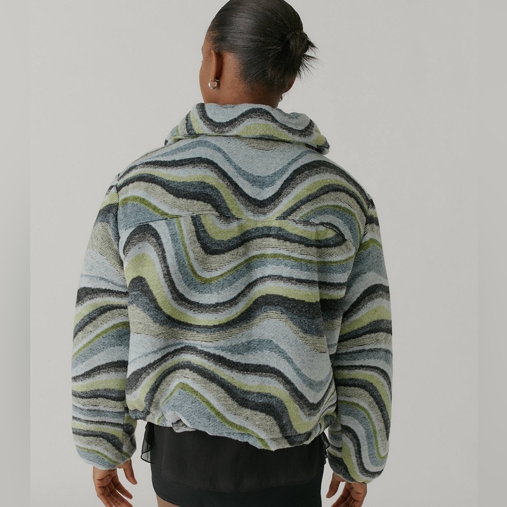 BDG Isla Wool Puffer Jacket - Picture 4 of 11